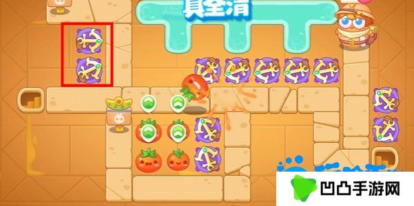 《保卫萝卜4》法老归来第111关通关攻略