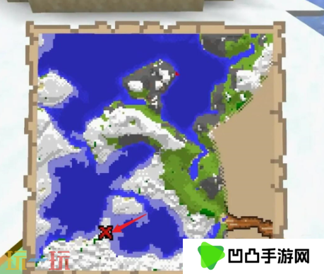 我的世界藏宝图找不到宝藏怎么办 红叉宝藏寻找方法分享
