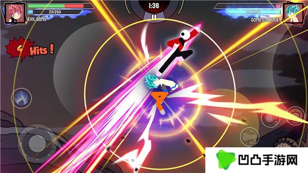 超级龙影格斗游戏(Stickman Warriors)